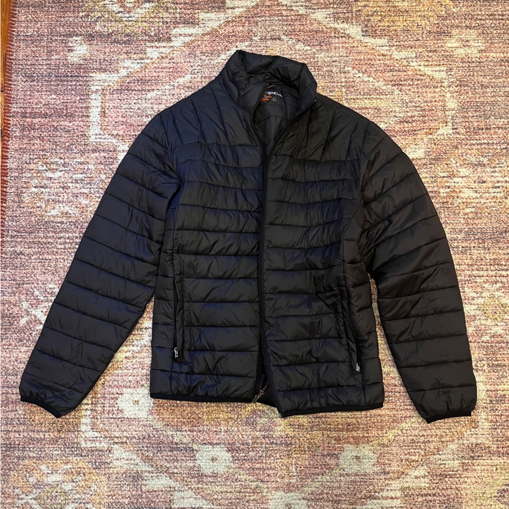 Men's Black Puffer Jacket